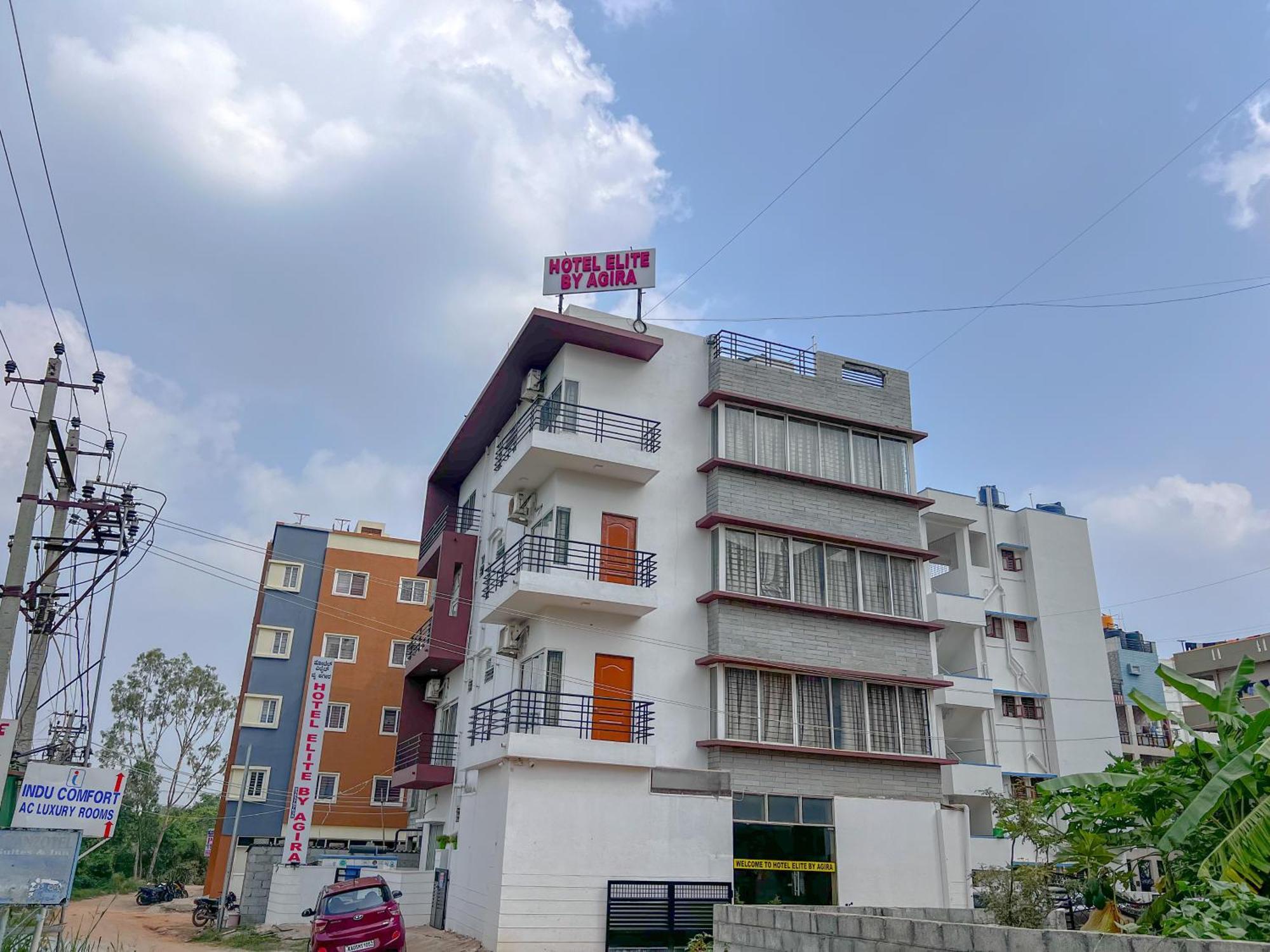 Hotel Elite By Agira Hotels-Free Airport Pickup Or Drop Yelahanka エクステリア 写真