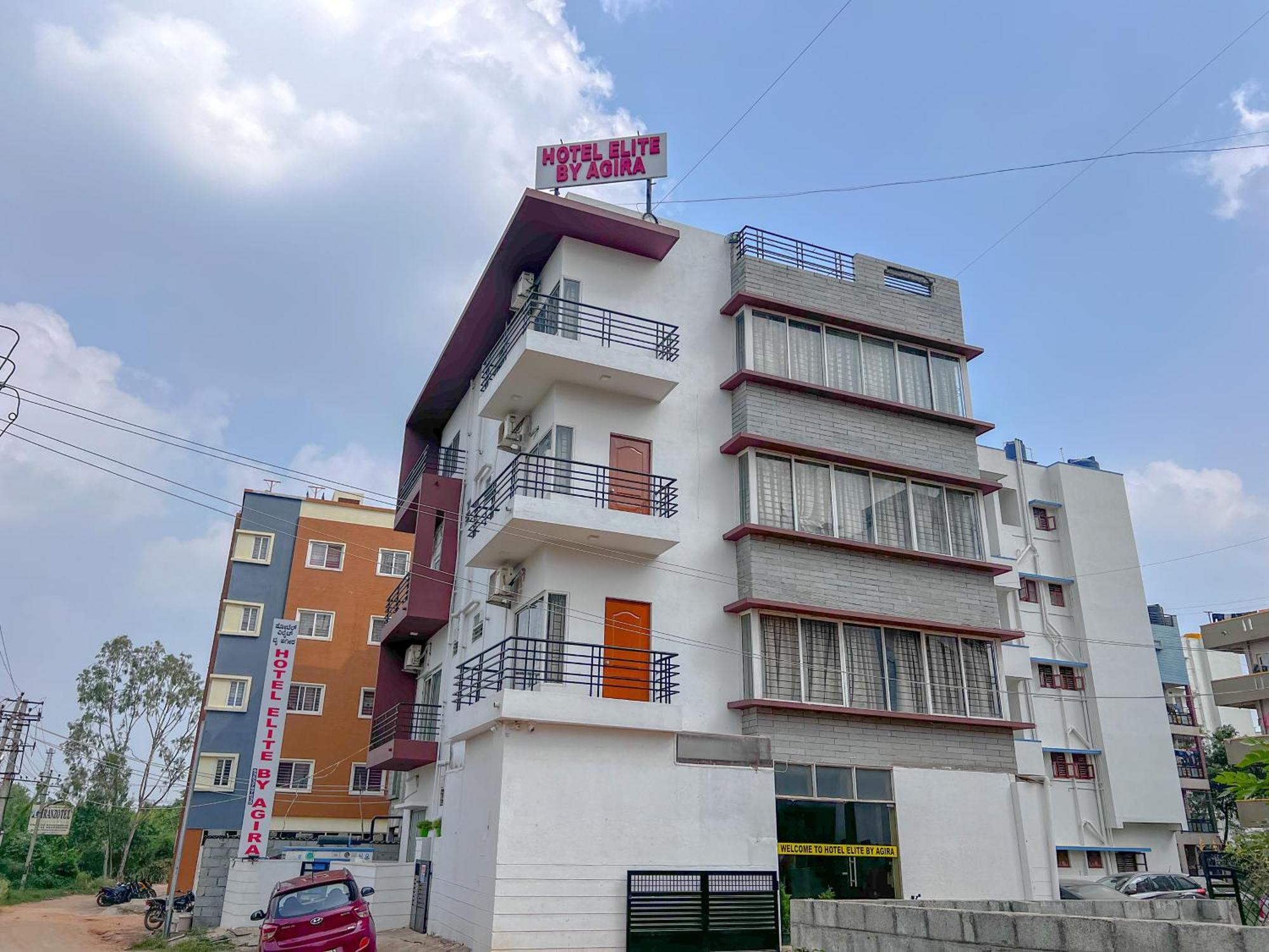 Hotel Elite By Agira Hotels-Free Airport Pickup Or Drop Yelahanka エクステリア 写真
